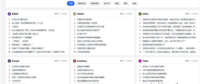 全功能完整版搜聚合网站源码