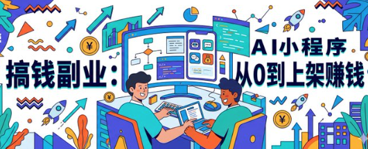 搞钱副业：AI小程序从0到上架