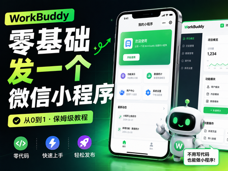 WorkBuddy零基础开发微信小程序