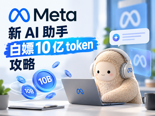 Meta 新 AI 助手白嫖10 亿 token 攻略