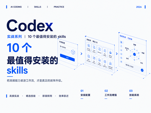 Codex 实战系列：10 个最值得安装的 skills
